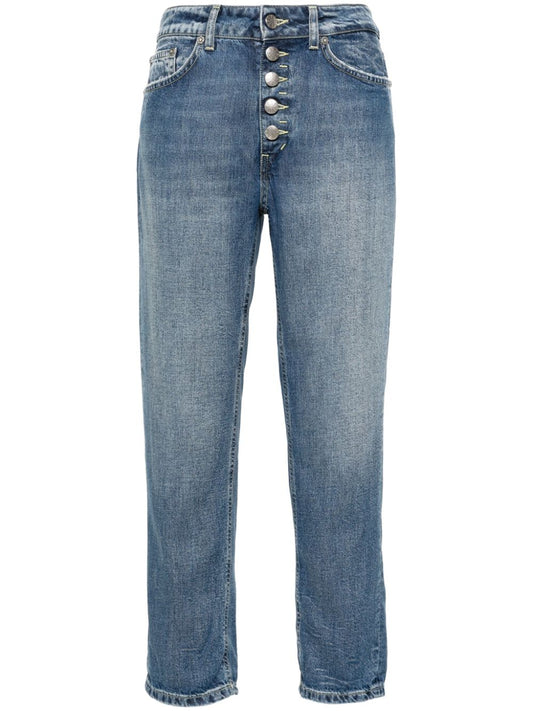 Jeans crop Koons a vita media