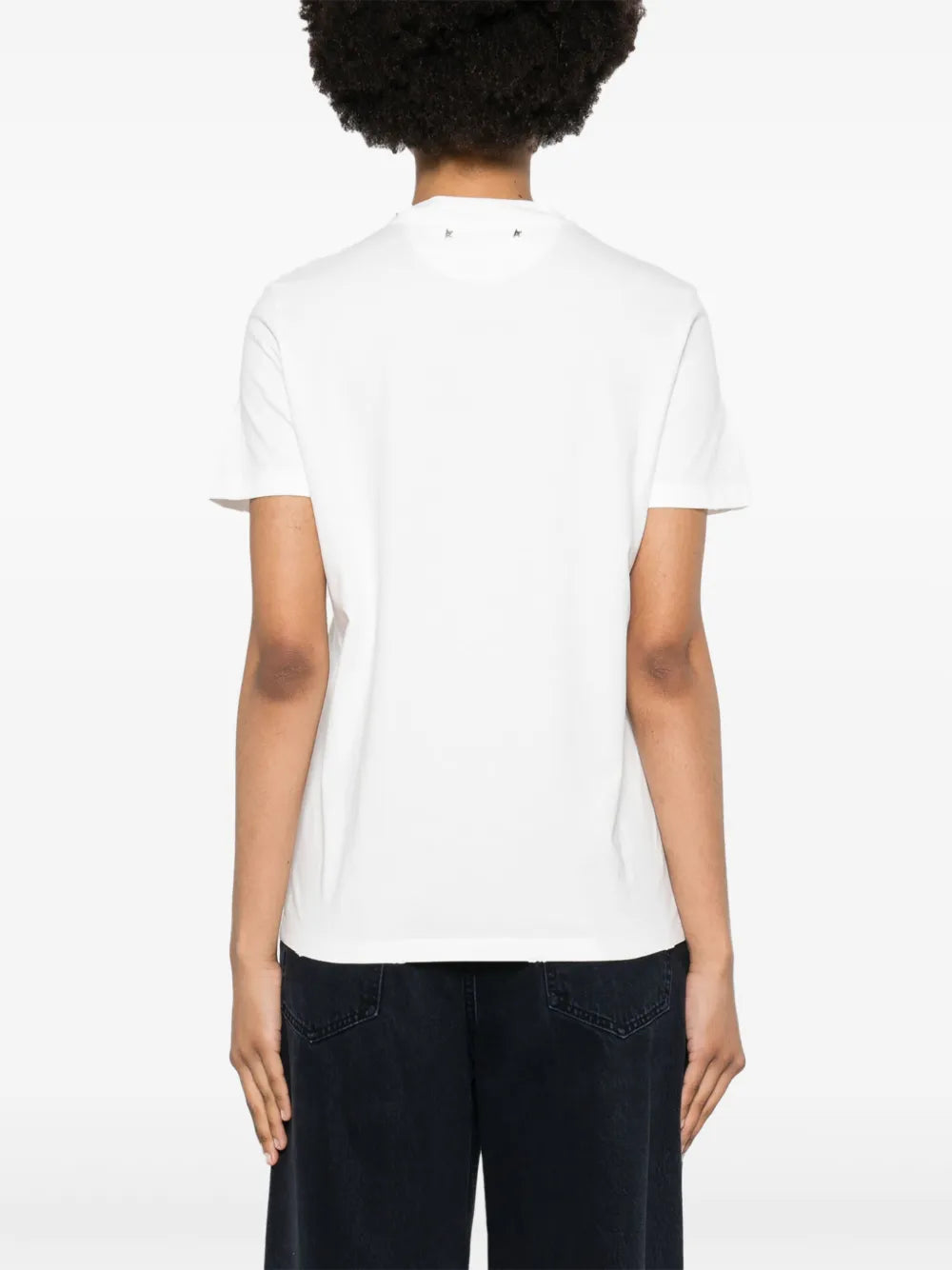 T-shirt Donna GOLDEN GOOSE Vintage white