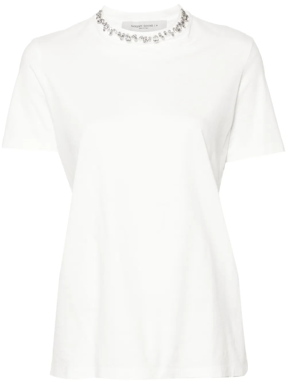 T-shirt Donna GOLDEN GOOSE Vintage white
