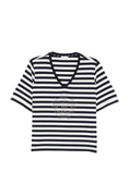 Carica l'immagine nel visualizzatore della galleria, T-shirt con scollo a V
