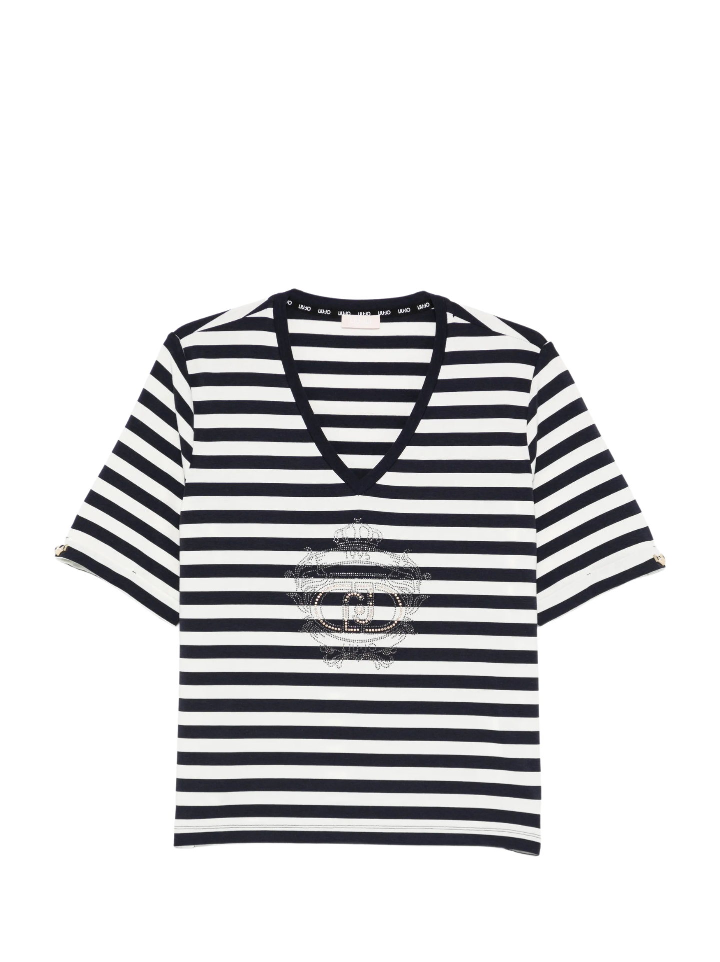 T-shirt con scollo a V
