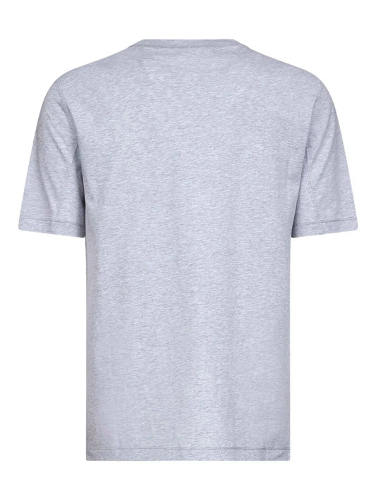 T-shirt Brunello Cucinelli Grigio Chiaro