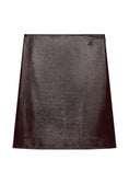Load image into Gallery viewer, Minigonna Courreges Burnt Red

