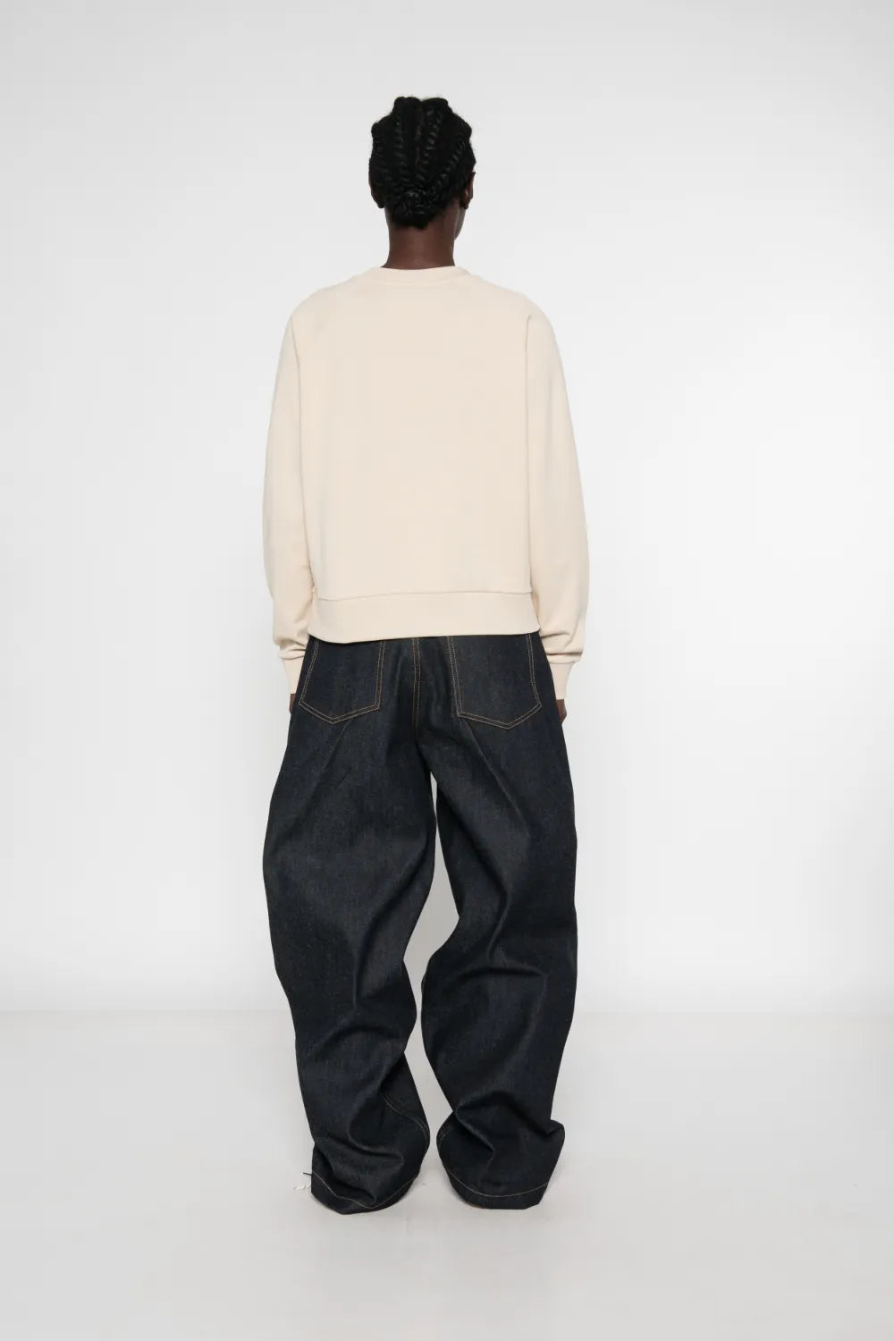 Maglia Moncler Beige in Lana