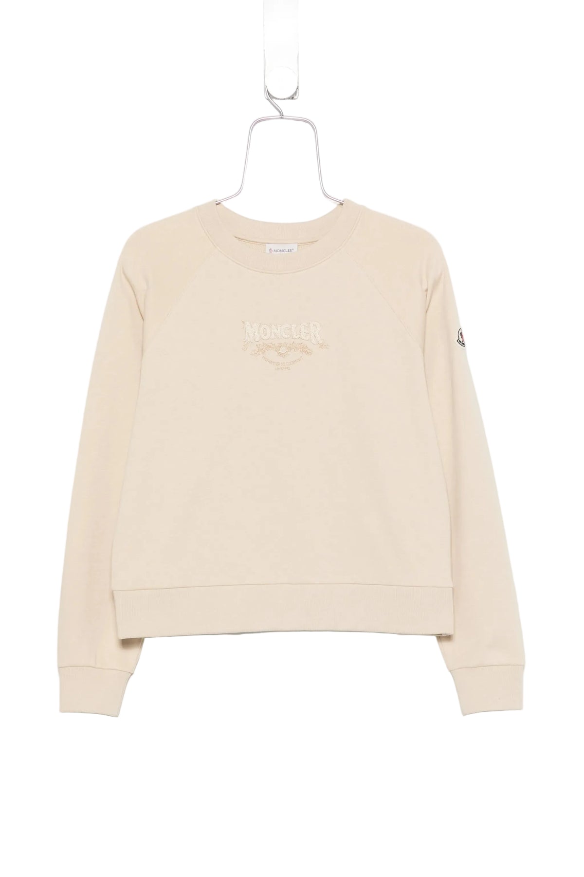 Maglia Moncler Beige in Lana