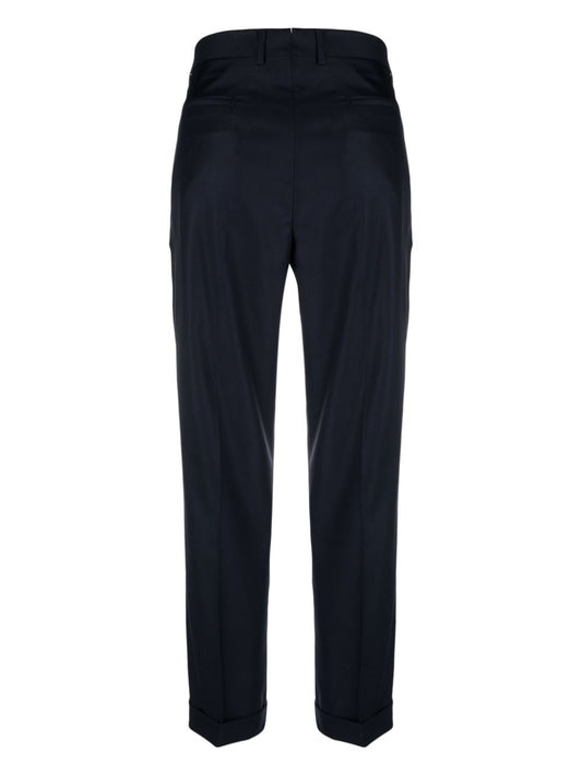 Tailored trousers with pleats