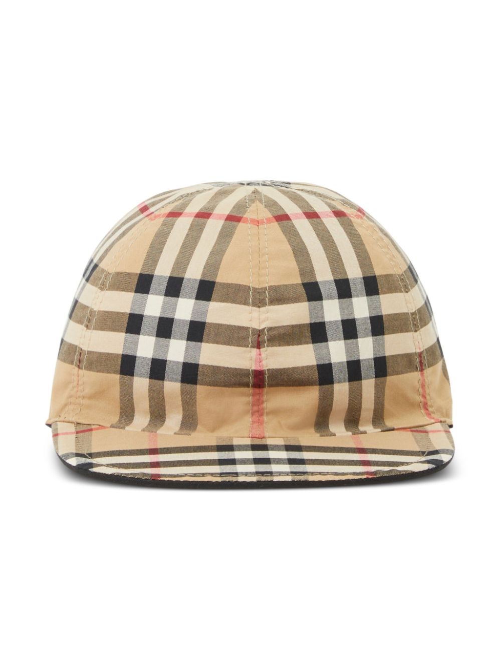 Checkered baseball hat