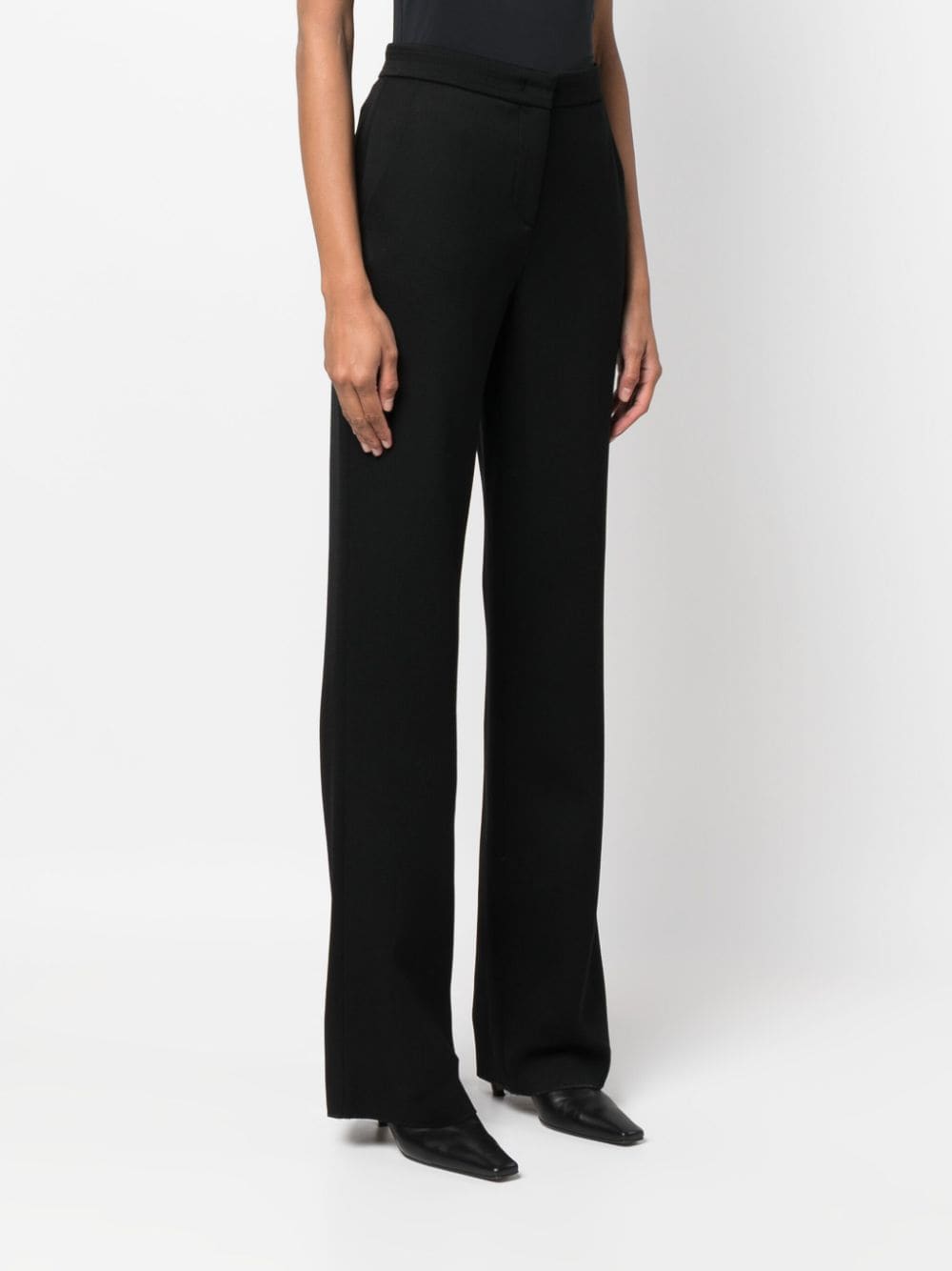 Straight tailored trousers