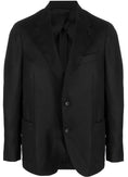 Load image into Gallery viewer, Single-breasted blazer with peak lapels
