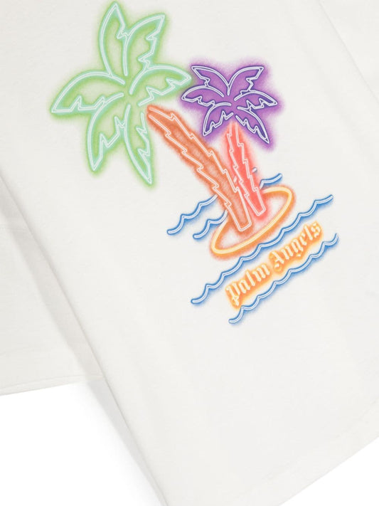 T-shirt with Palm Tree print
