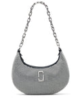 Load image into Gallery viewer, Small Curve shoulder bag with rhinestones
