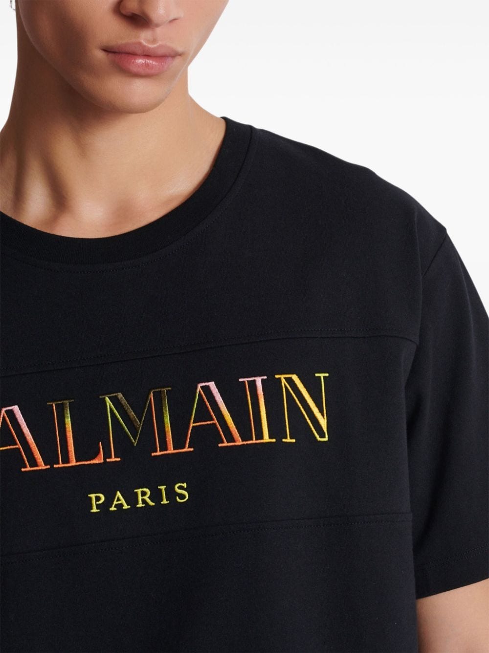 BALMAIN DH0EG006BC81EAHNOIR/MULTICO