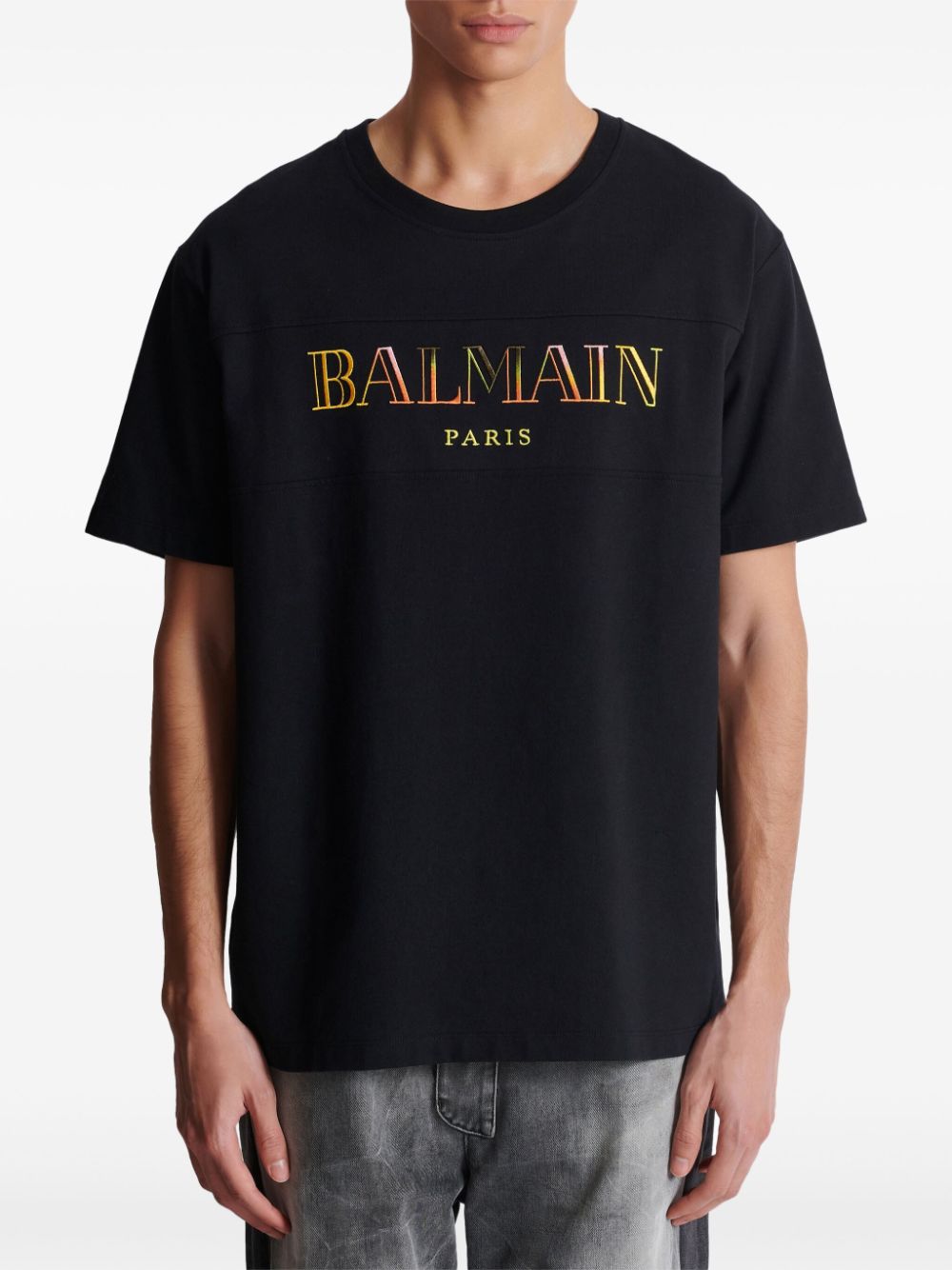 BALMAIN DH0EG006BC81EAHNOIR/MULTICO