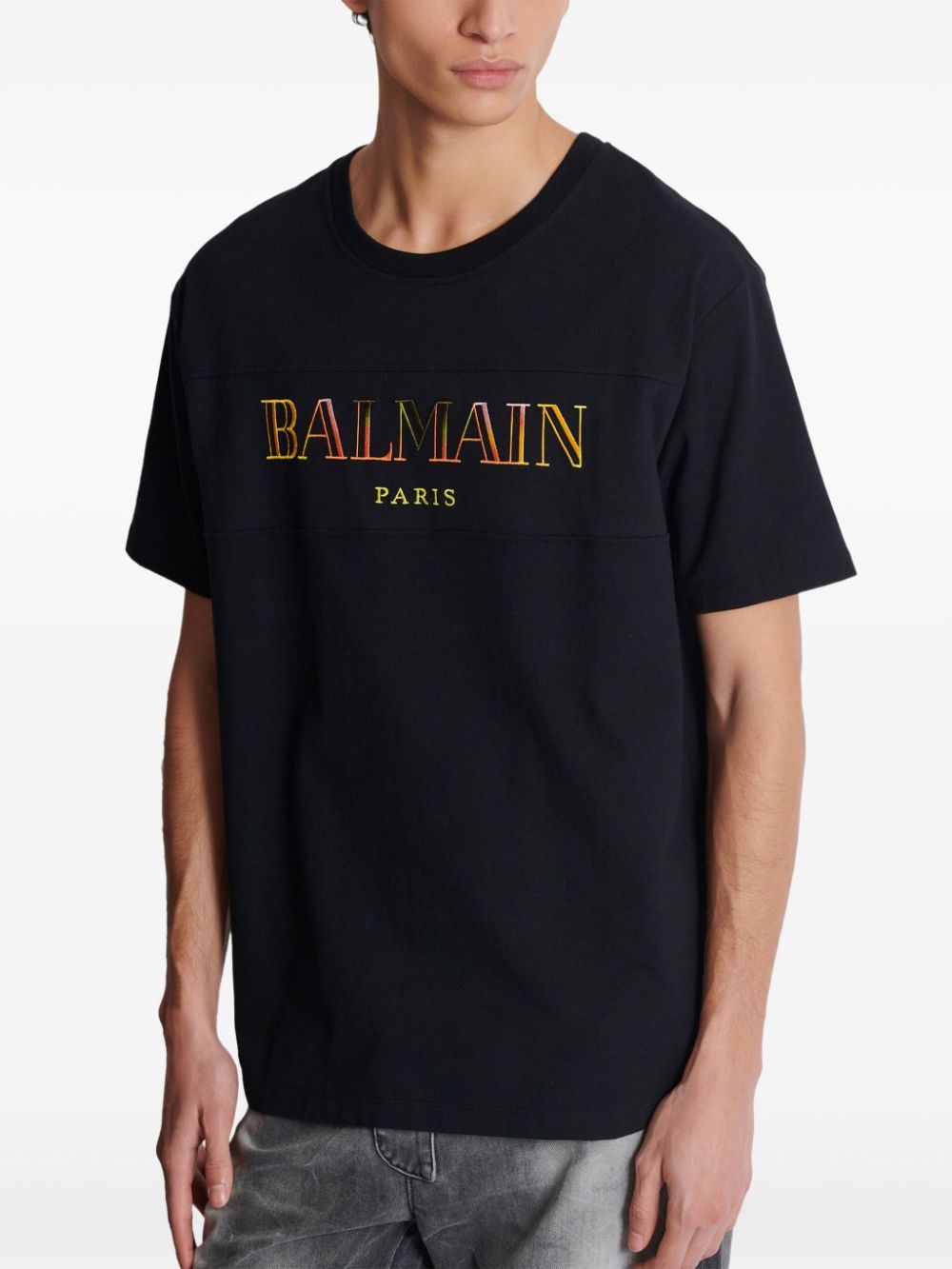 BALMAIN DH0EG006BC81EAHNOIR/MULTICO