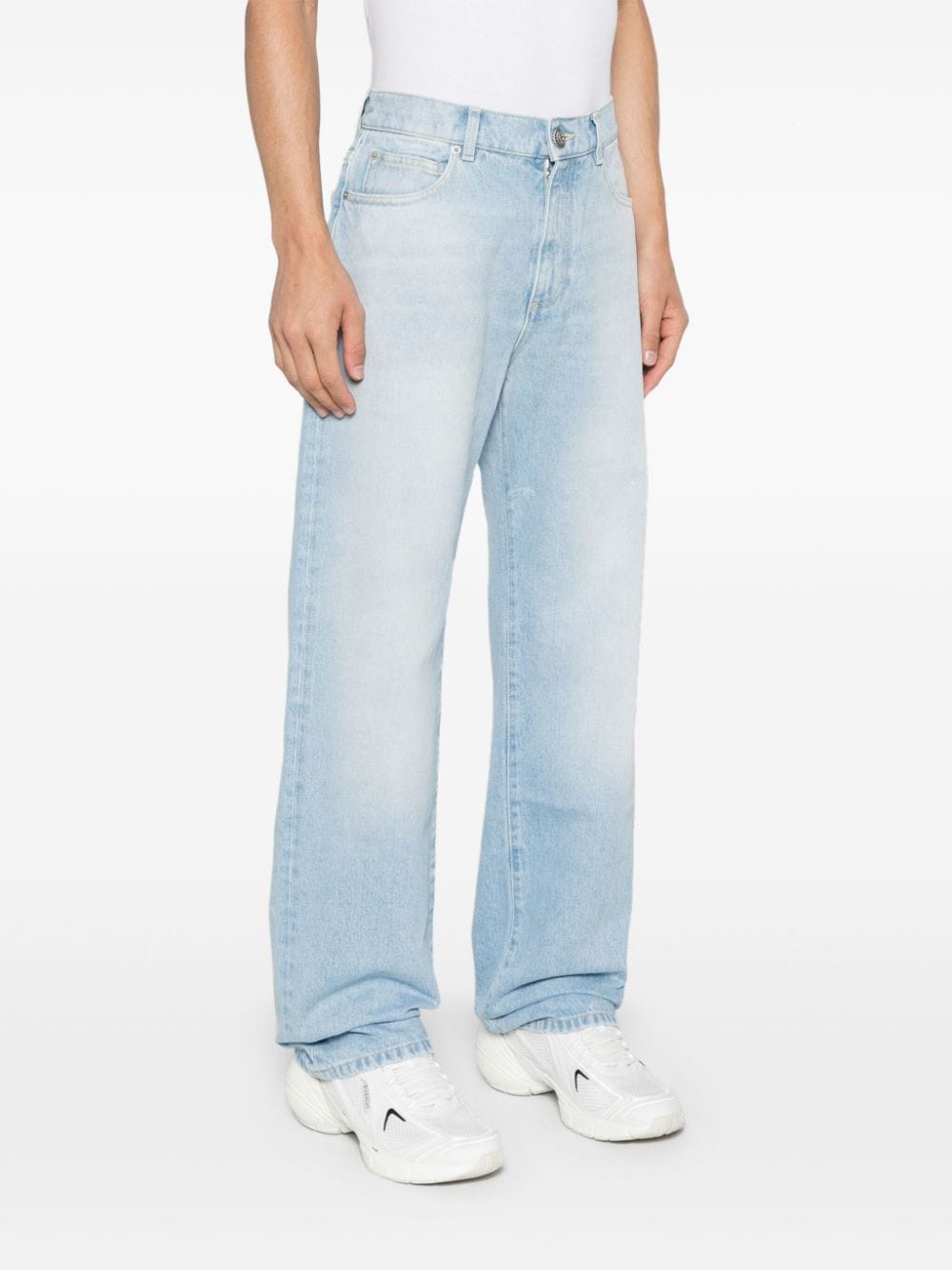 BALMAIN DH0ML135DE956FCBLEU JEAN CLAIR