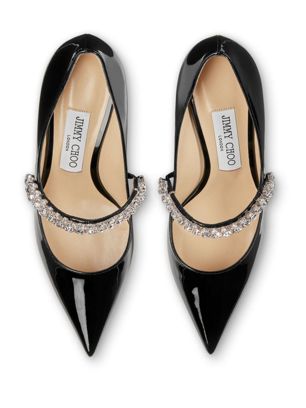 JIMMY CHOO BING PUMP 65PATBLACK