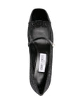 Carica l'immagine nel visualizzatore della galleria, JIMMY CHOO ELISA 45JBZBLACK/BLACK
