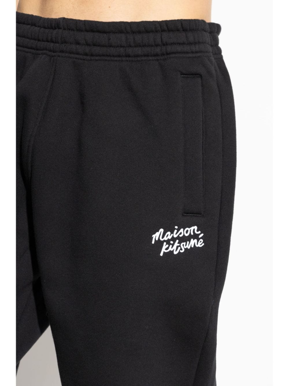 MAISON KITSUNE NM01124KM0307B197BLACK/WHITE