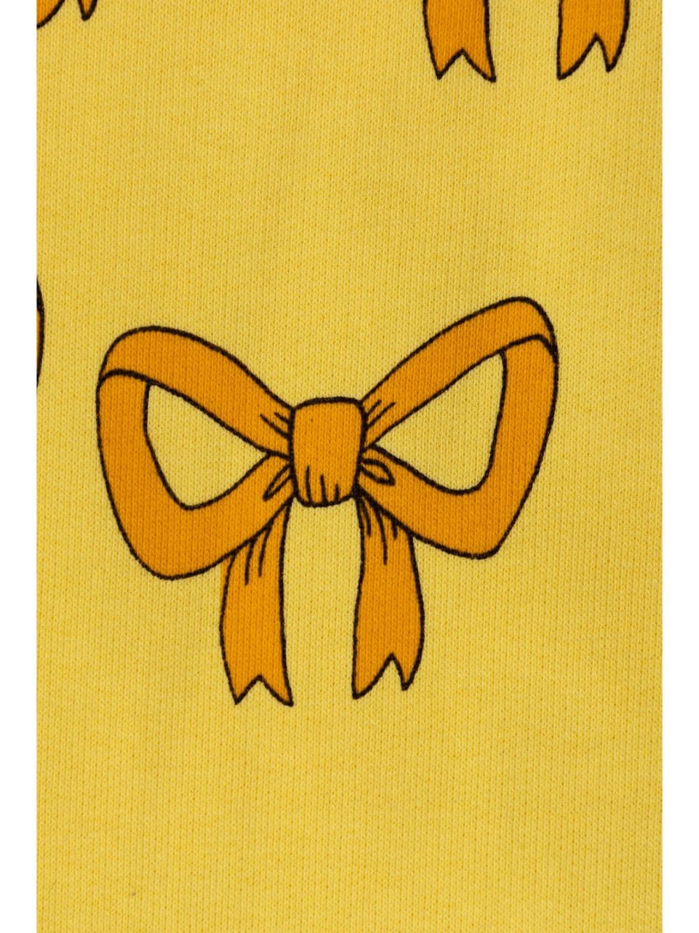 MINI RODINI 2473013323BOW AOPYELLOW