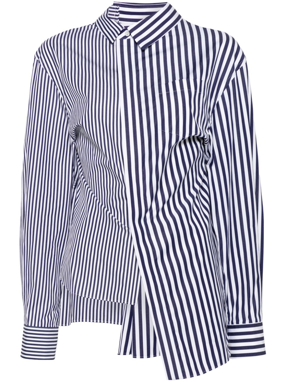 SACAI 24-07374222NAVY STRIPE