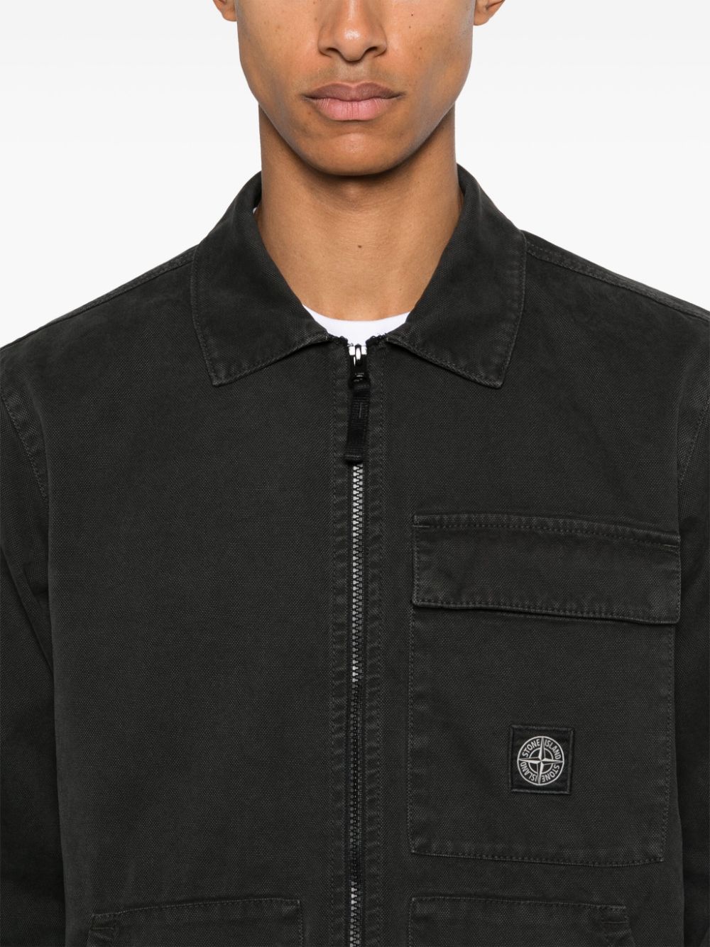 STONE ISLAND 811511501V0162LEAD GREY