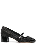 Carica l'immagine nel visualizzatore della galleria, JIMMY CHOO ELISA 45JBZBLACK/BLACK
