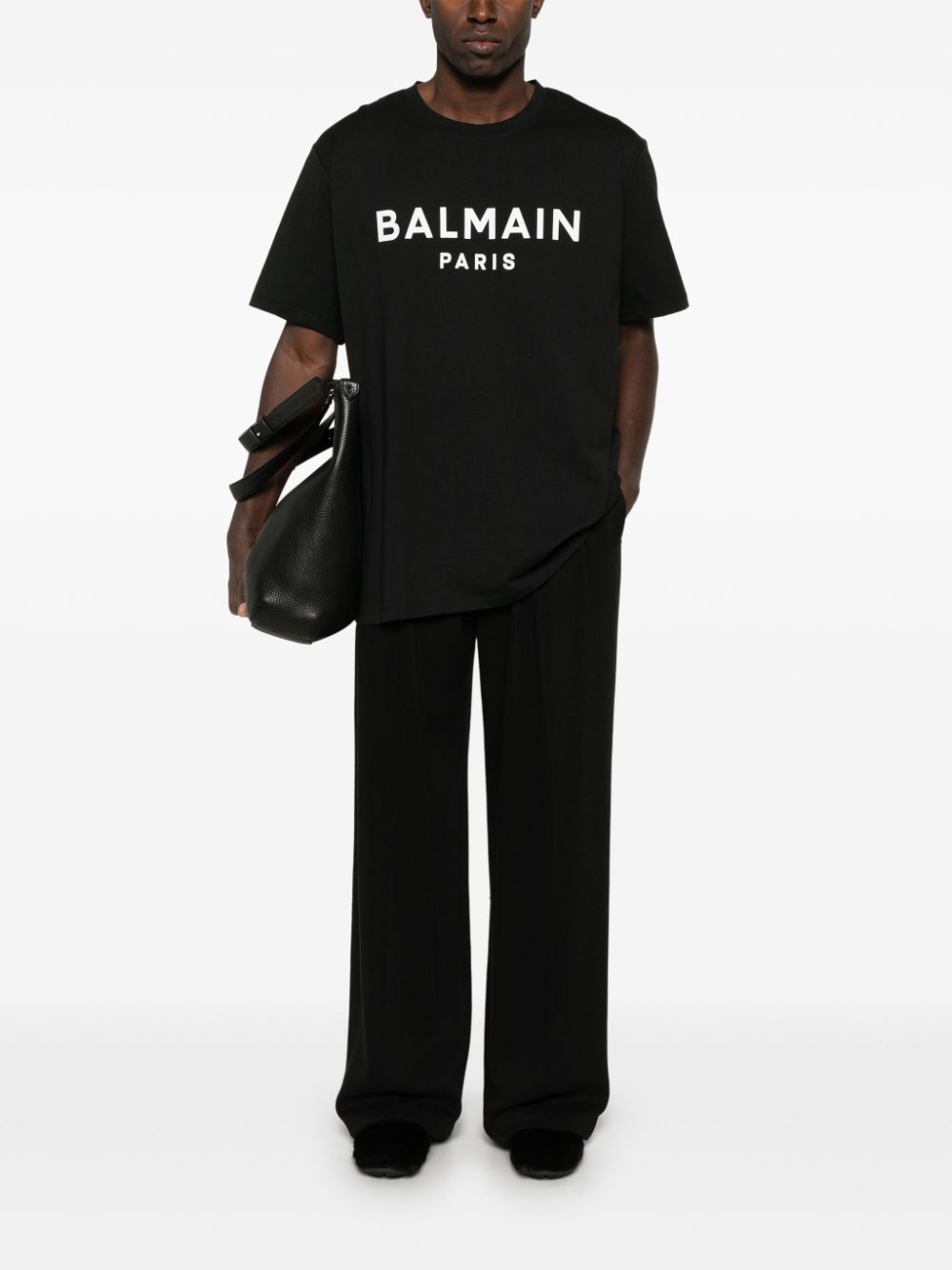 BALMAIN EH1EG010BB73EABNOIR/BLANC