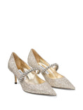 Load image into Gallery viewer, JIMMY CHOO BINGPUMP65PZFSAND
