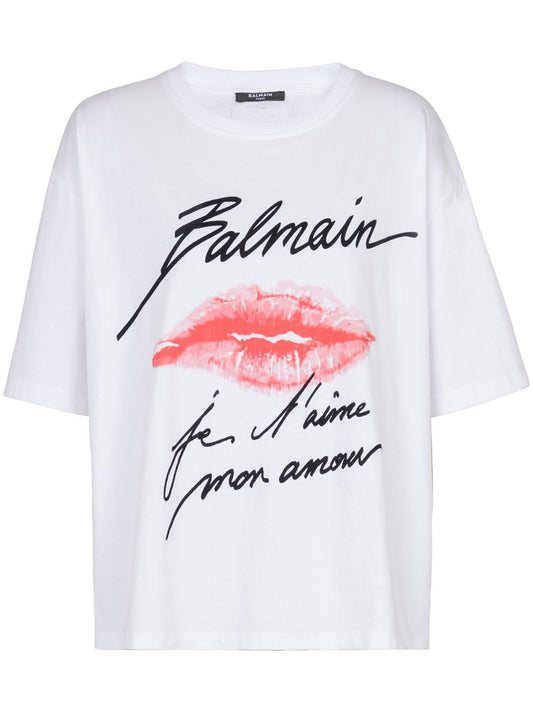 BALMAIN EF1EG110GE45GQVBLANC/NOIR/ROUGE