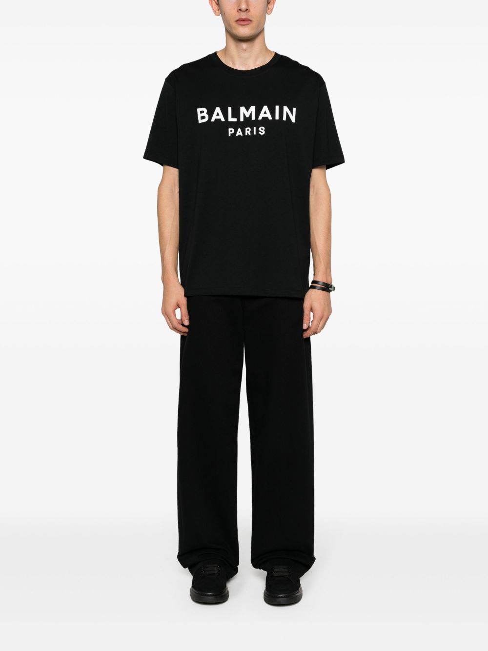 BALMAIN FH1EG000BB73EABNOIR/BLANC