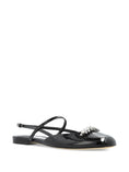 Load image into Gallery viewer, JIMMY CHOO BELINDA SB FLATPATBLACK
