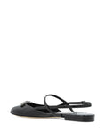 Load image into Gallery viewer, JIMMY CHOO BELINDA SB FLATPATBLACK

