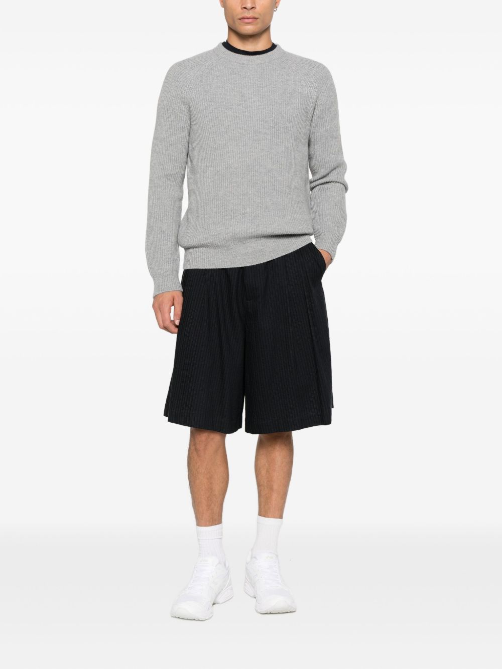 MC2 SAINT BARTH MARINE WOOL00035I15ML LIGHT MELANGE