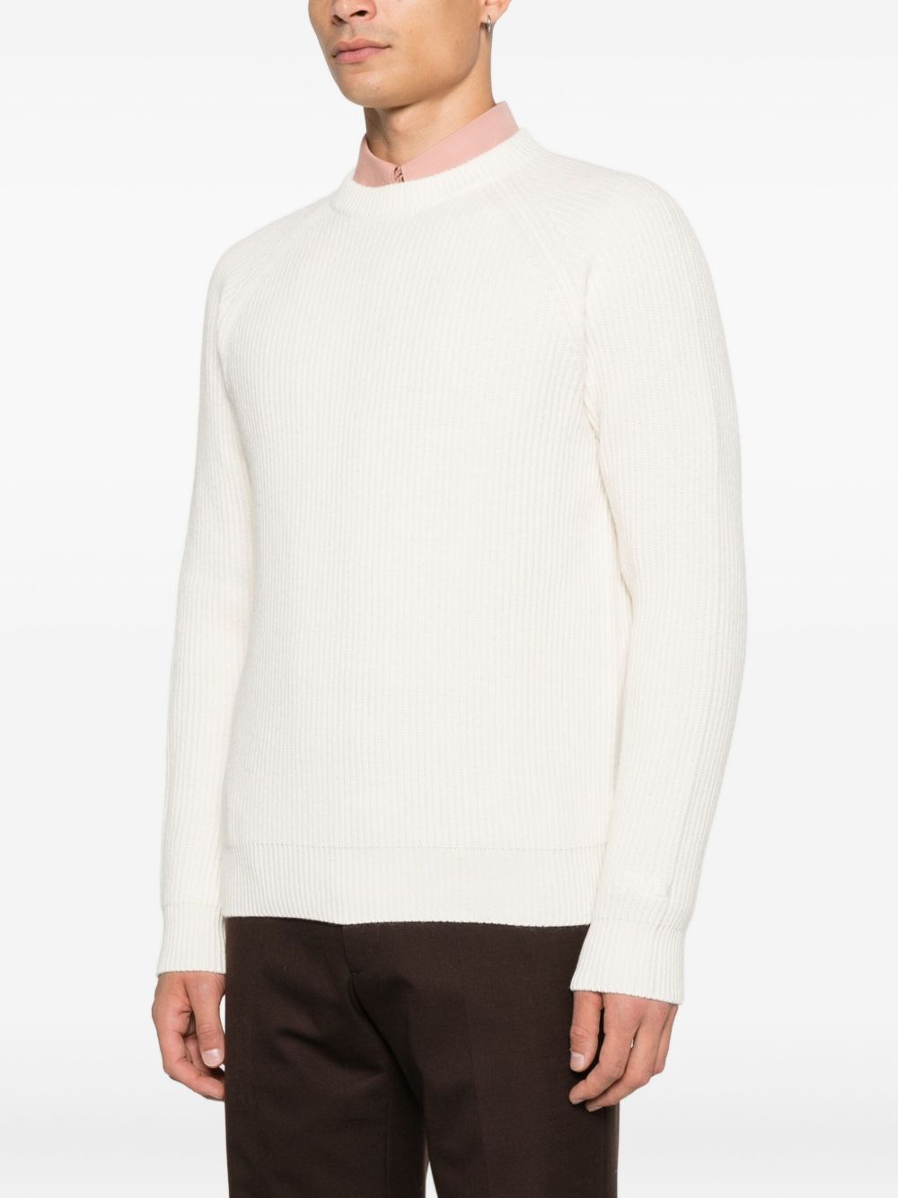 MC2 SAINT BARTH MARINE WOOL00040I10 OFF WHITE