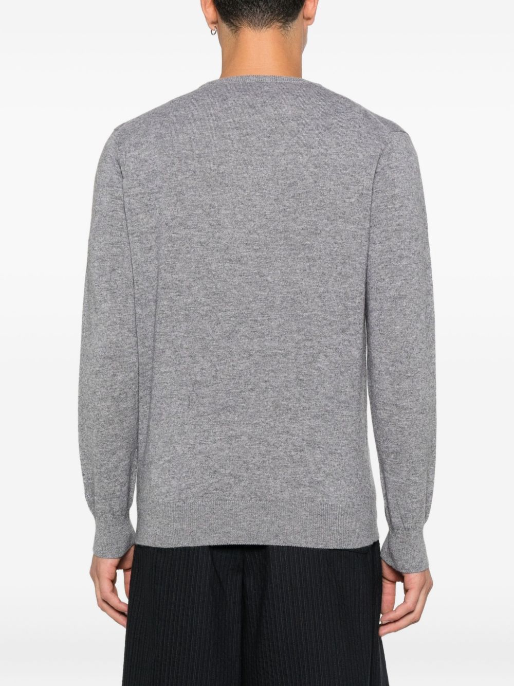 MC2 SAINT BARTH REGENT MERINOCASH00036I15M GREY MELANGE