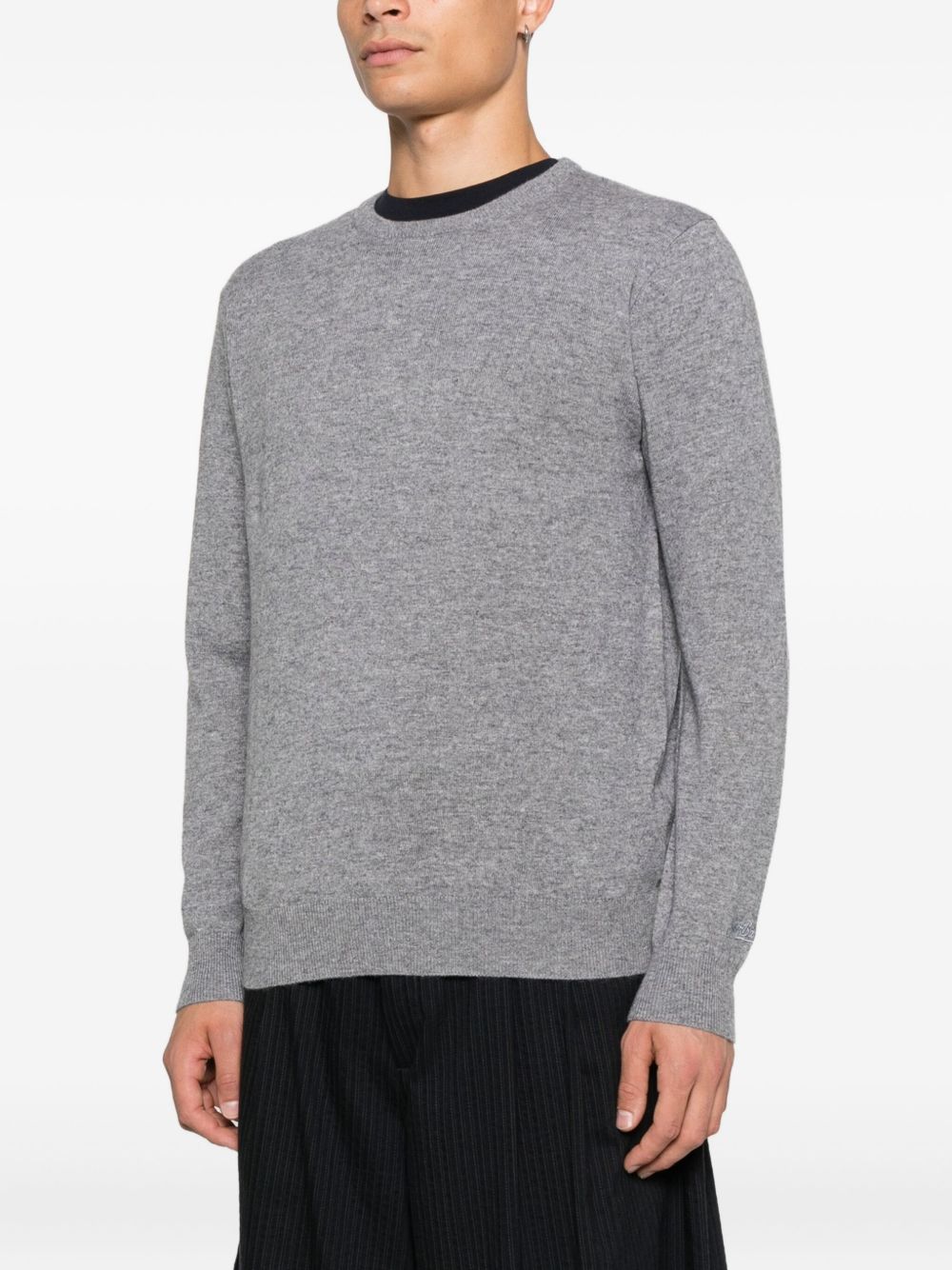 MC2 SAINT BARTH REGENT MERINOCASH00036I15M GREY MELANGE