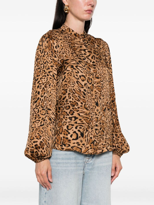 TWINSET 252TP247612737ANIMALIER COFFEE/LAND