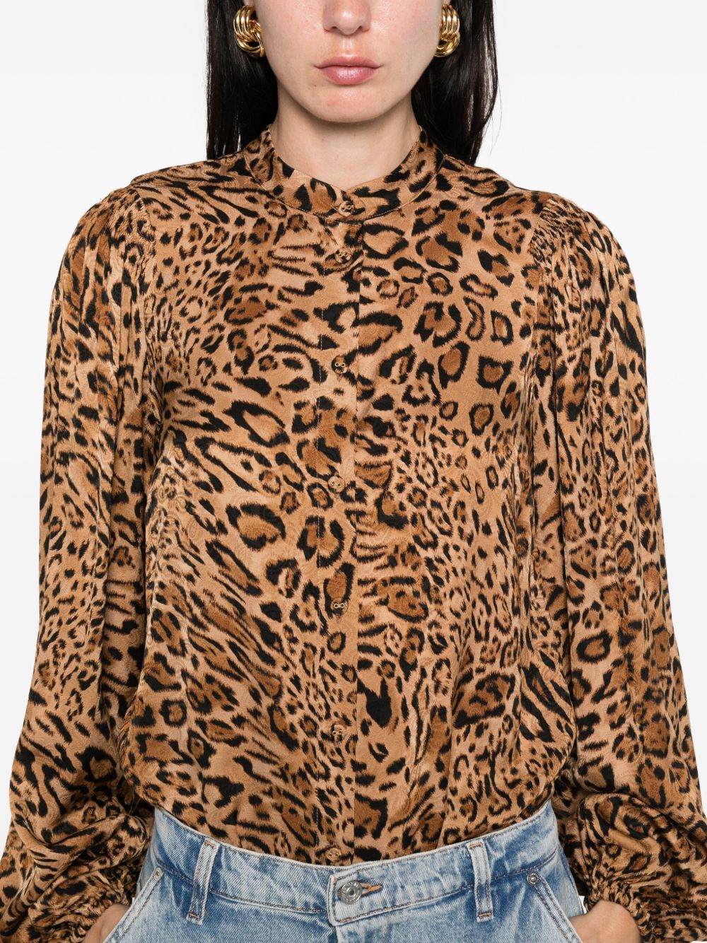 TWINSET 252TP247612737ANIMALIER COFFEE/LAND