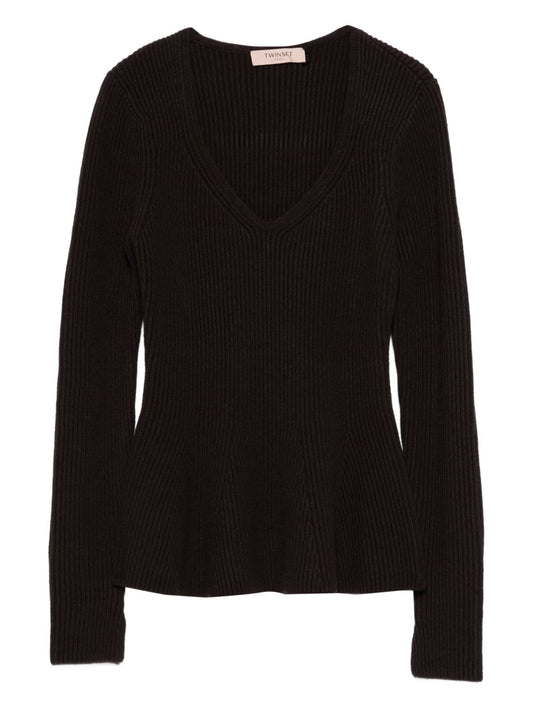 TWINSET 252TT314111054BLACK CHOCOLATE