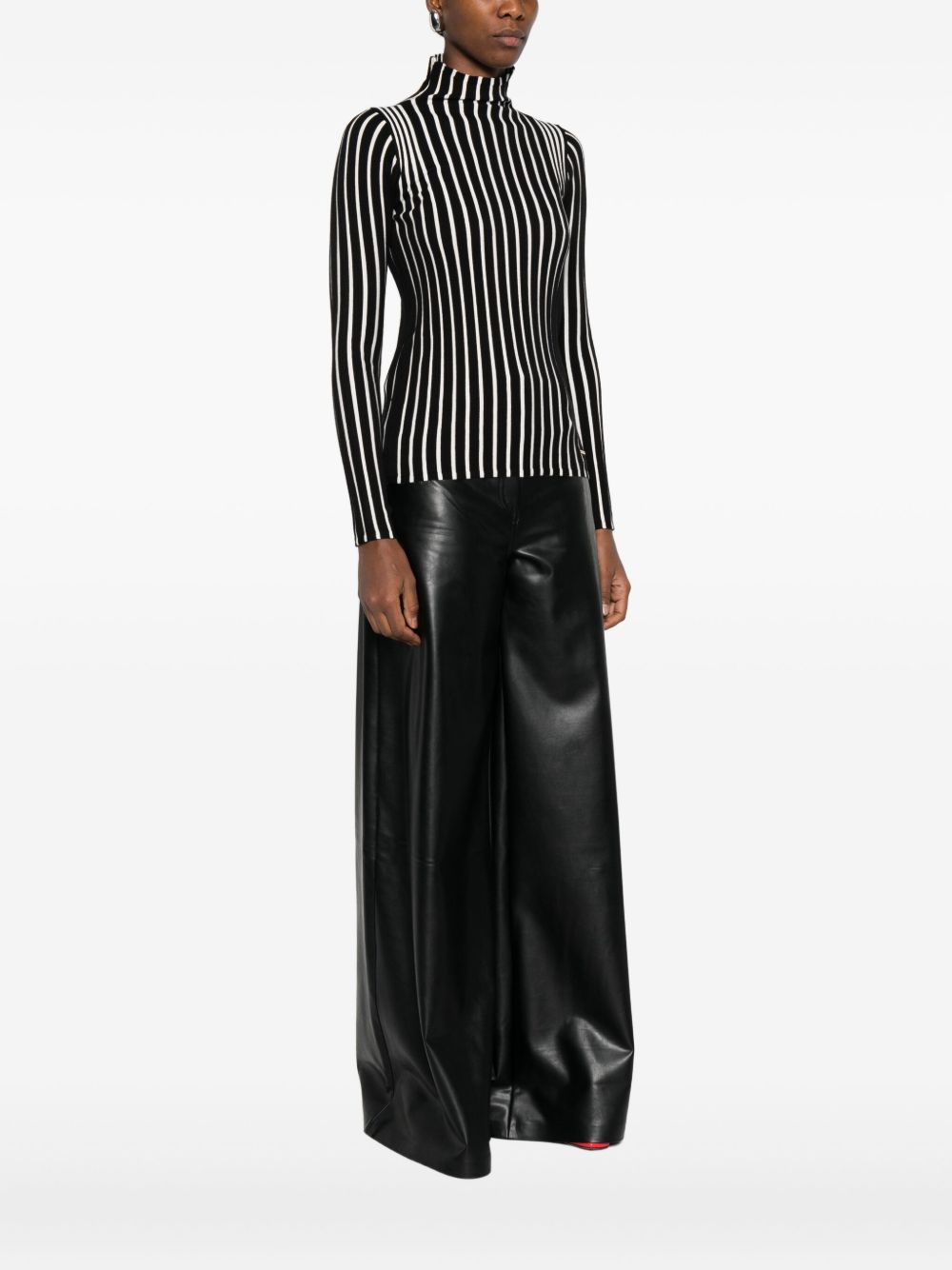 TWINSET U&B 252LI3ABB02714NERO/OFF WHITE