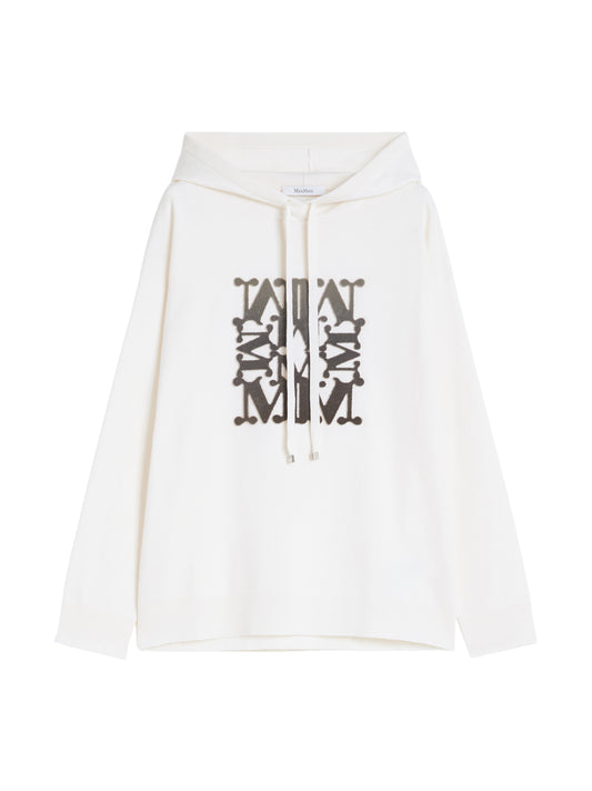 Felpa over in lana con ricamo 2521366222600TADDEO011 MAX MARA