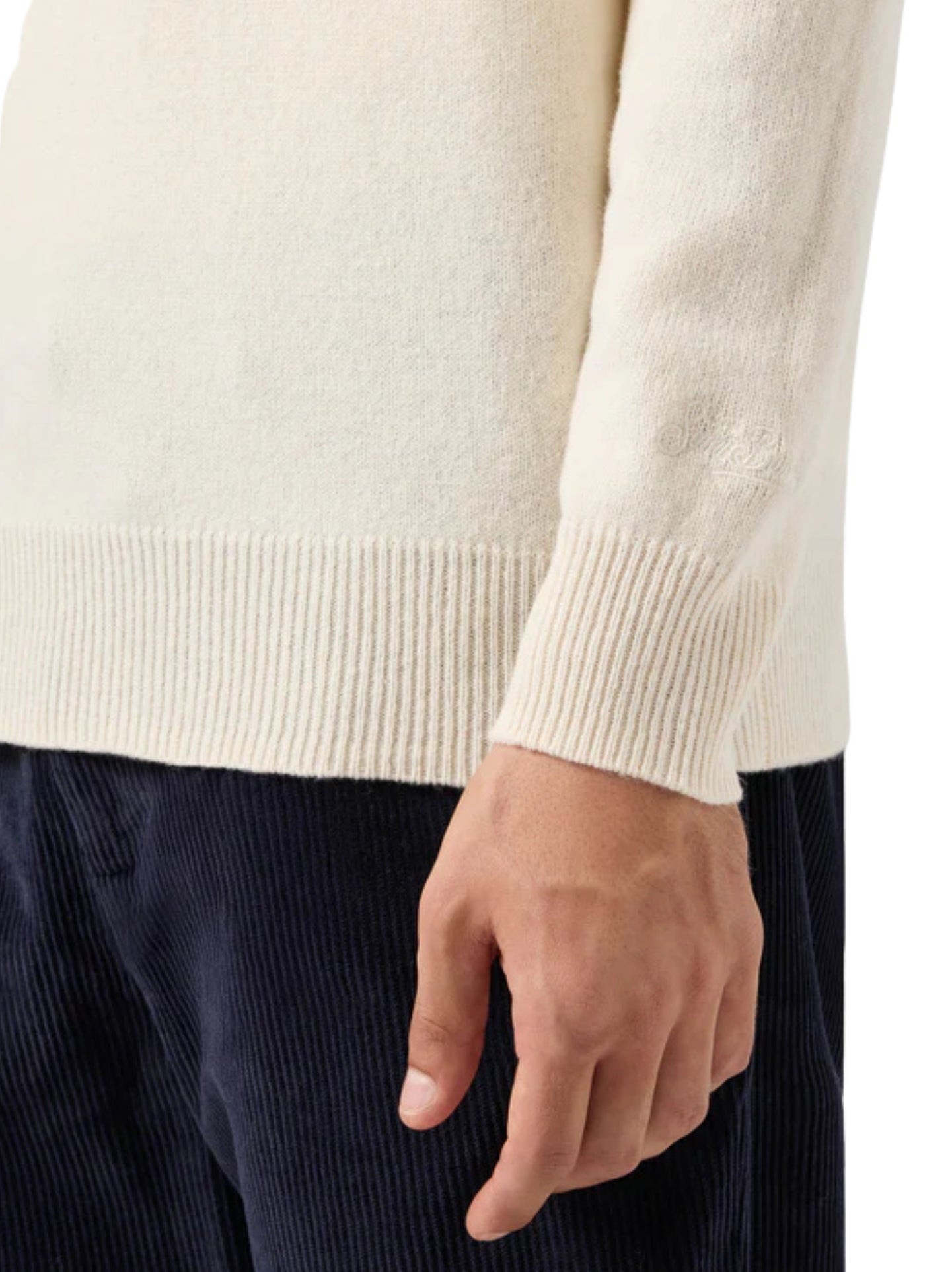 MC2 SAINT BARTH REGENT LAMBSWOOL00040I10 OFF WHITE