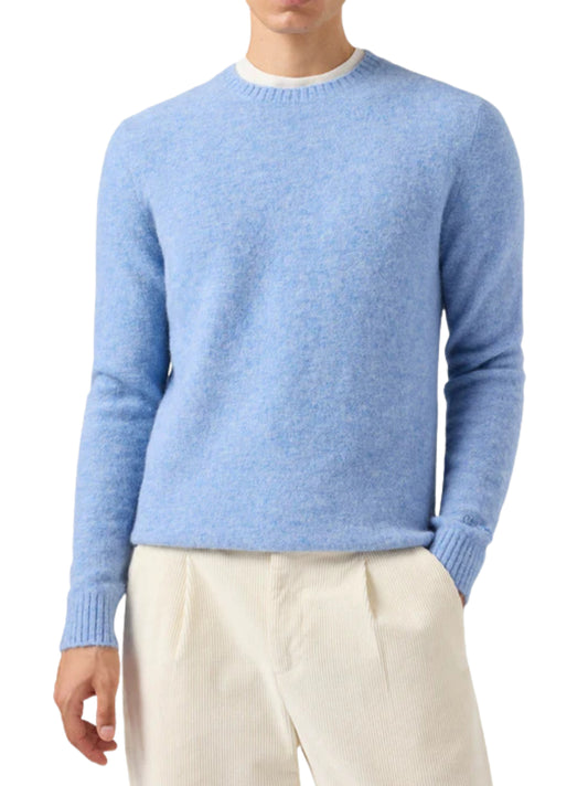 MC2 SAINT BARTH REGENT MERINOCASH00023I31 LIGHT BLUE