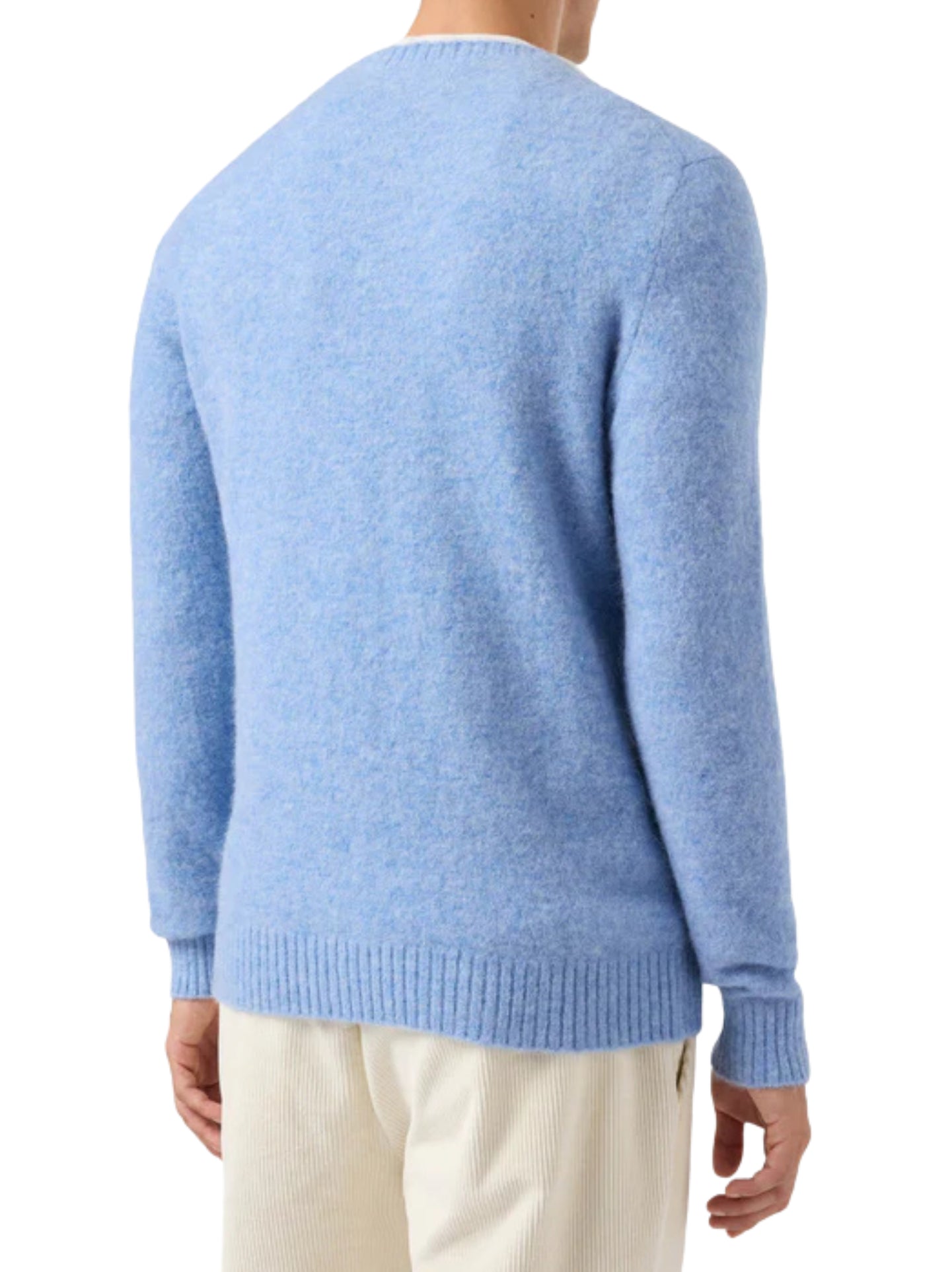 MC2 SAINT BARTH REGENT MERINOCASH00023I31 LIGHT BLUE