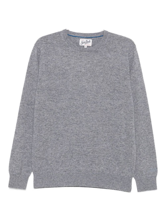 MC2 SAINT BARTH REGENT MERINOCASH00036I15M GREY MELANGE