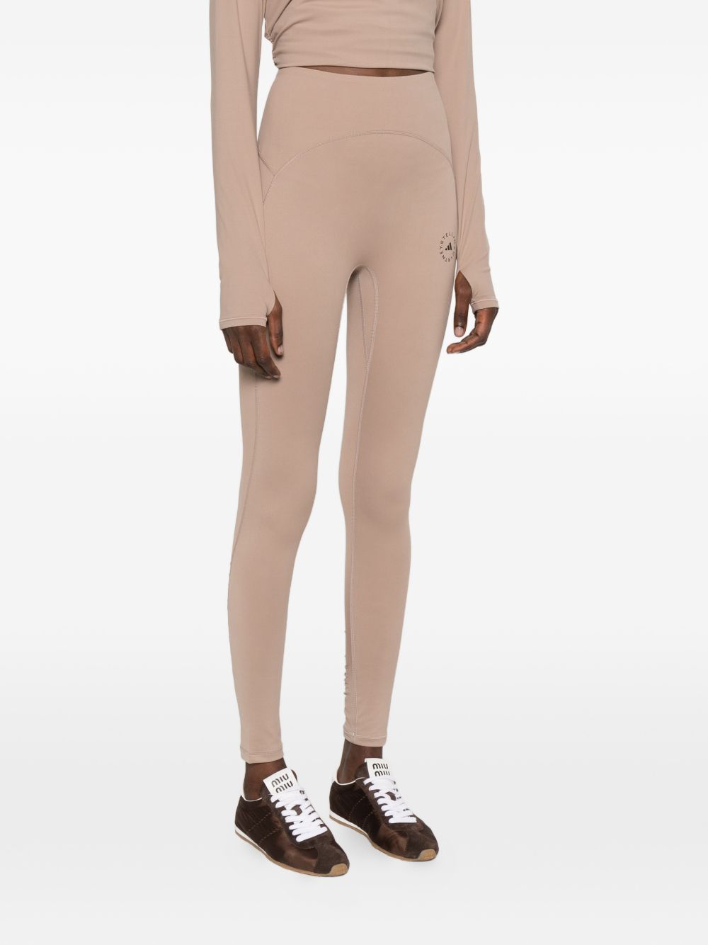 Pantaloni sportivi a vita alta KF5116CHABRN ADIDAS BY STELLA MCCARTNEY