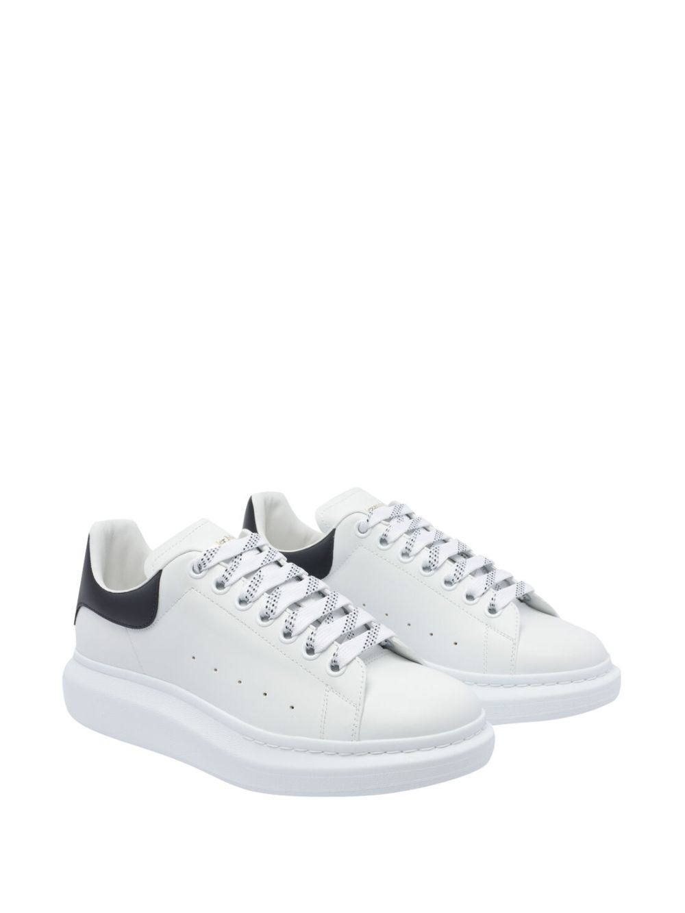Sneakers oversize in pelle 