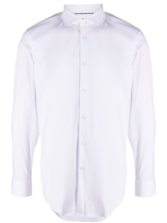 Camicia con colletto ampio 