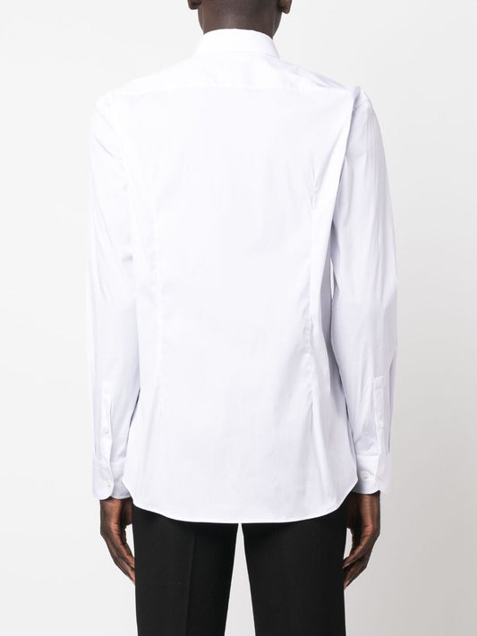 Camicia con colletto ampio 