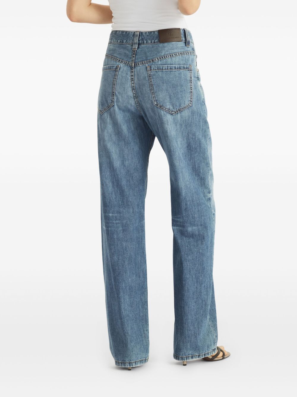 BRUNELLO CUCINELLI MH192P5565C8982BLU VINTAGE DENIM
